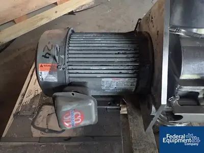USED Fitzpatrick Fitzpatrick 1.5LX8D Chilsonator Roller Compactor, S/S