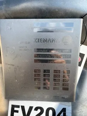 Used 2012 ZIEMANN BAUER 6,200 GALLON Stainless Steel Tanks New Jersey US | Perry Equipment #874294