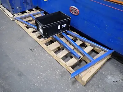 9 STAND YODER ROLLFORMER BASE WITH ELECTRICS / MAGNETEK GPD-515 DRIVE: STOCK #23428