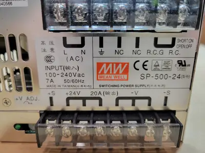 New | in-Stock MEAN WELL SP-500-24 Misc Electrical & Power Parts British Columbia CA | Lenmark #1439843