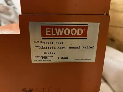 New | in-Stock ELWOOD R9793-3025 Parts (Hydraulics and Pneumatics) Ohio US | Surplus Asset Holdings #1226250