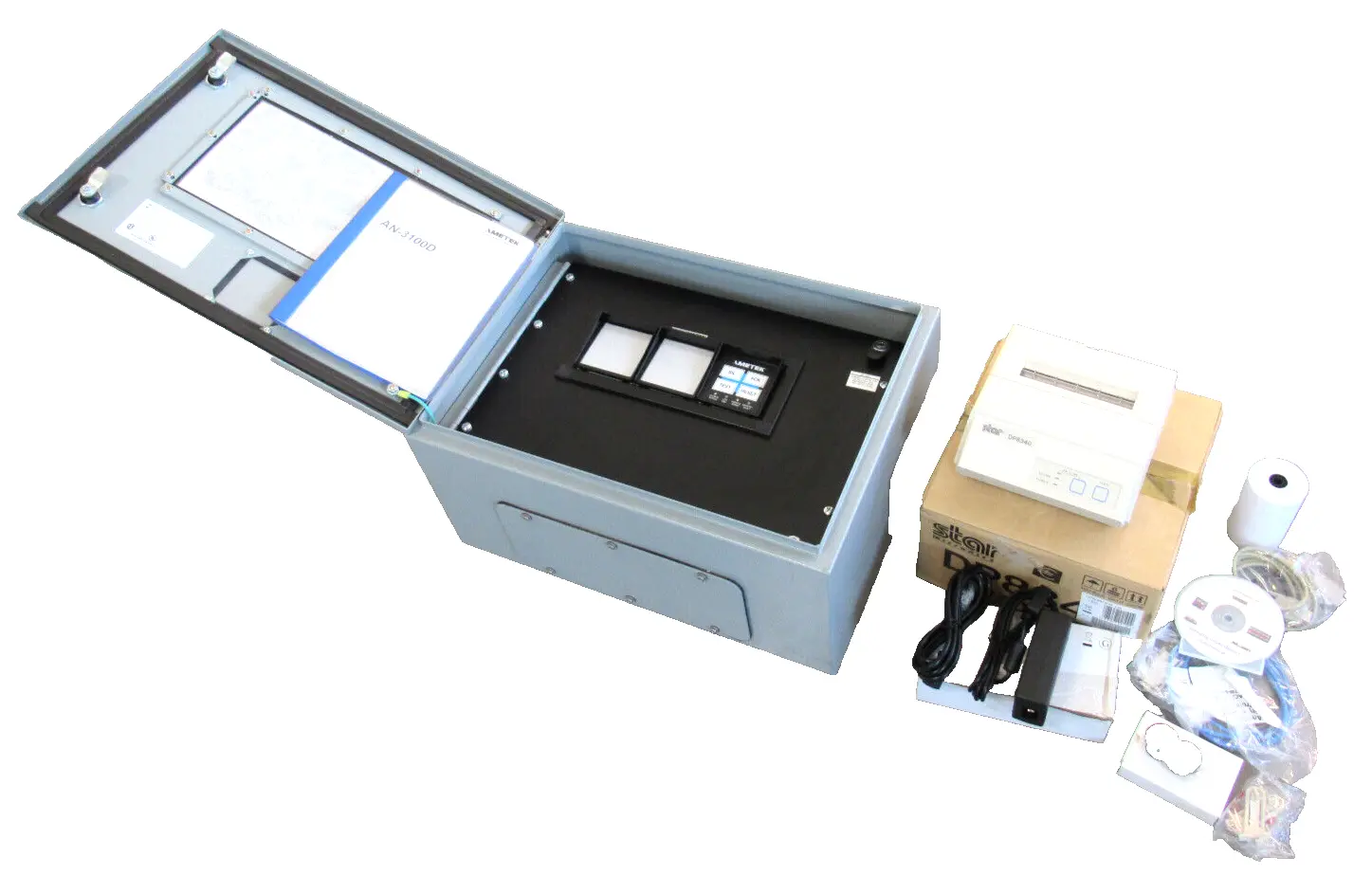 NEW AMETEK AN-3100D ANNUNCIATOR W/PRINTER AN-3100D-N4-1H-3W-TNTB-4-8-W-A DP8340