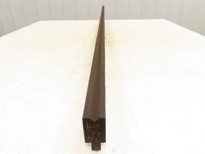 Press Brake Die 84-1/2" Long 90° V 1/2" W 1/4" D 1-3/4" H 1/2" Tang