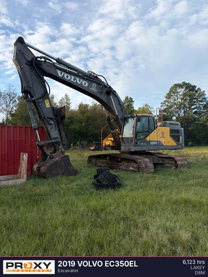 Used 2019 VOLVO EC350EL Crawler Excavators Texas US | Proxy Equipment #1663452