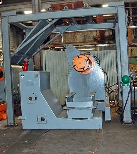 48" X 20,000 LB. YODER UNCOILER (USED)
