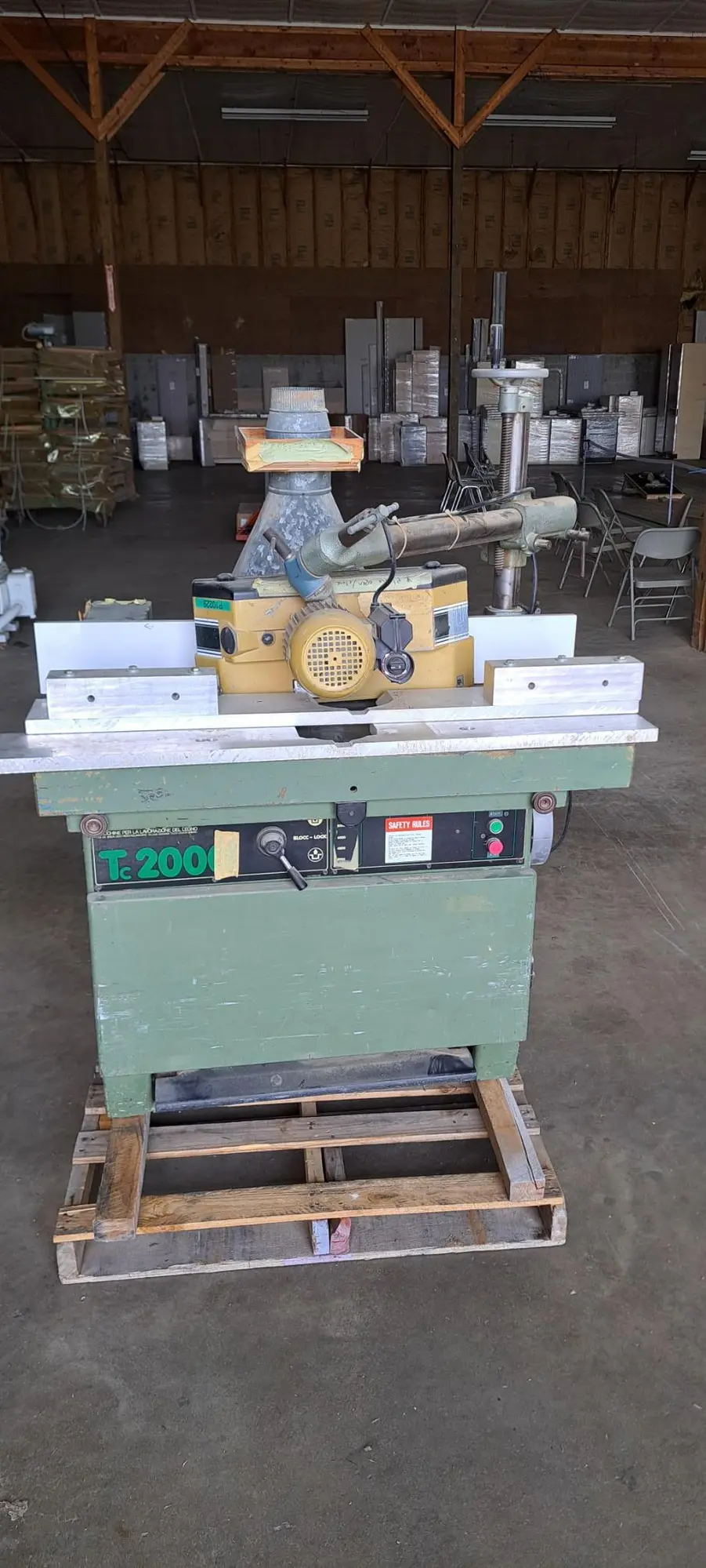 Used _UNKNOWN_ HOLZ TC2000 Woodworking Shapers Pennsylvania US | AW Machinery, LLC. #1553957