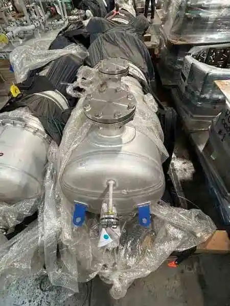 1100 sq ft stainless steel shell & tube heat exchanger