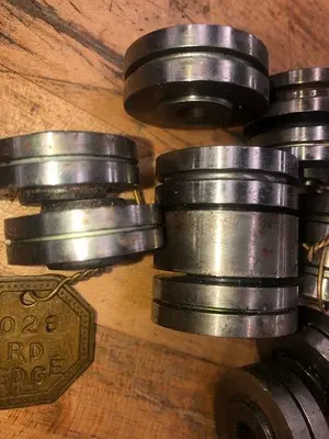 3045-700 WIRE / TUBE KNURLING, DECORATING, PATTERNING TURK’S HEAD MACHINE-TOOLING