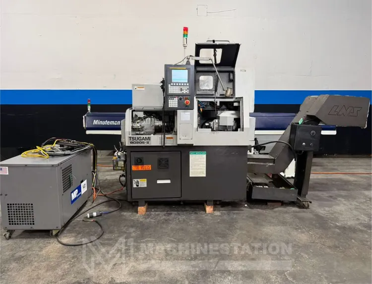 Used 2013 TSUGAMI BO-205II Swiss Type Automatic Screw Machines California US | MachineStation #775350