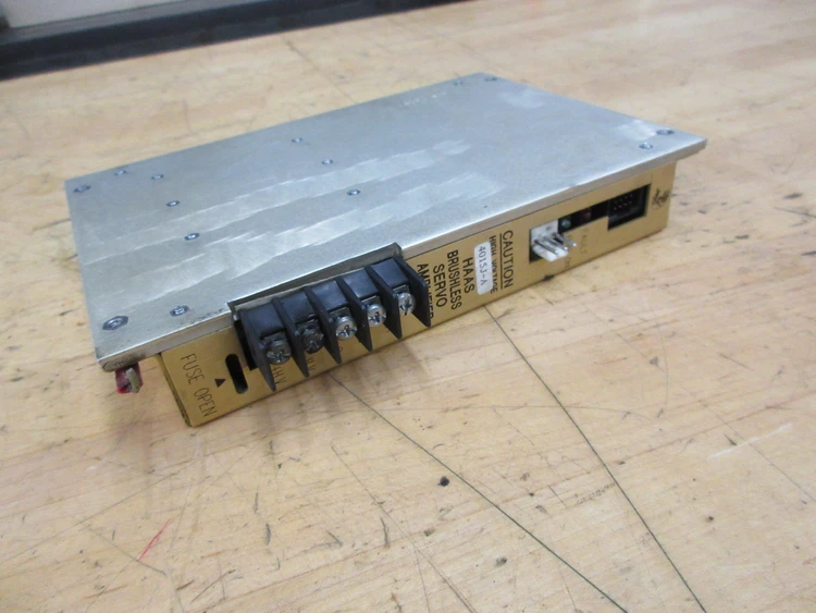 Used 1998 USED HAAS PARTS AND TOOLING BRUSHLESS SERVO AMPLIFIER #4015J-A Amplifiers Minnesota US | Machinesused.com #225782