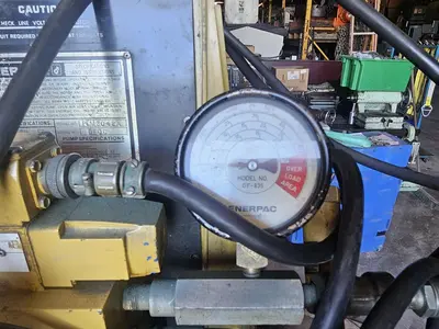 Used ENERPAC 50 TON ELECTRIC OVER HYDRAULIC H-Frame Presses Wisconsin US | Lemke Machinery Sales #1286261