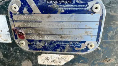 Used 2023 HYUNDAI HX210AL Crawler Excavators Texas US | National Equipment Dealers #1422423