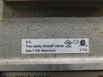 DUNGS DMV-D 5100/11 Dual Modular Safety Shutoff Valves Damaged Used