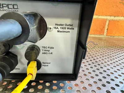 Used TRI CLOVER PRRED3 ROTARY LOBE PUMP W/ 1 HP MOTOR, 1" SANITARY FITTING Rotary Pumps | Equipment Lab #486593
