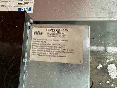 600A Motor Control Center MCC, 575V, 800A Bus, Form 4A, IP42 Enclosure