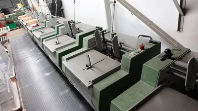 USED 1996 MÜLLER MARTINI 321 Saddle Stitcher