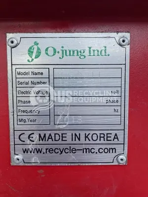 USED 2013 OJUNG ELECTRIC MOTOR RECYCLING MACHINE
