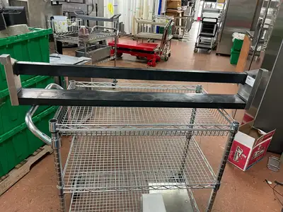 Used Glastender Used 42" Glastender CSR-42-SR Single Stainless Bar Cooler Speedrail Clip-on Underbar Equipment Illinois US | Falcon Restaurant Supply #1376090