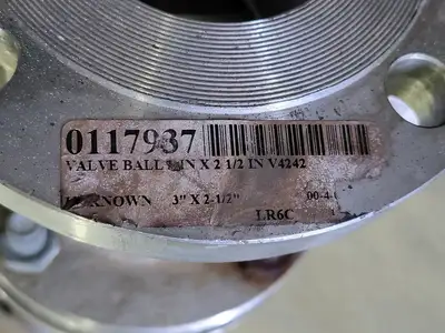 3" x 2-1/2" Class 150 Ball Valve