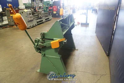 Used CHICAGO BPO-412-6 Box & Pan Brakes including Finger California US | Sterling Machinery Exchange #1467006