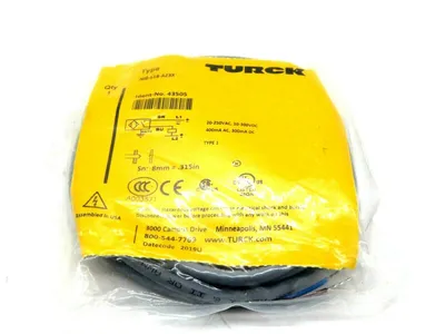 NEW TURCK NI8-S18-AZ3X SENSOR 43505 NI8S18AZ3X