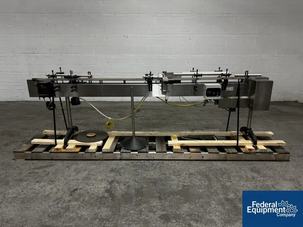 USED NJM/CLI 4" X 120" NJM CLI Slat Conveyor