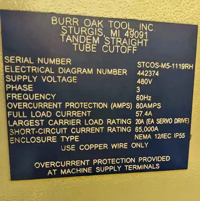 USED 2014 BURR OAK STCO-M5-1119 RH
