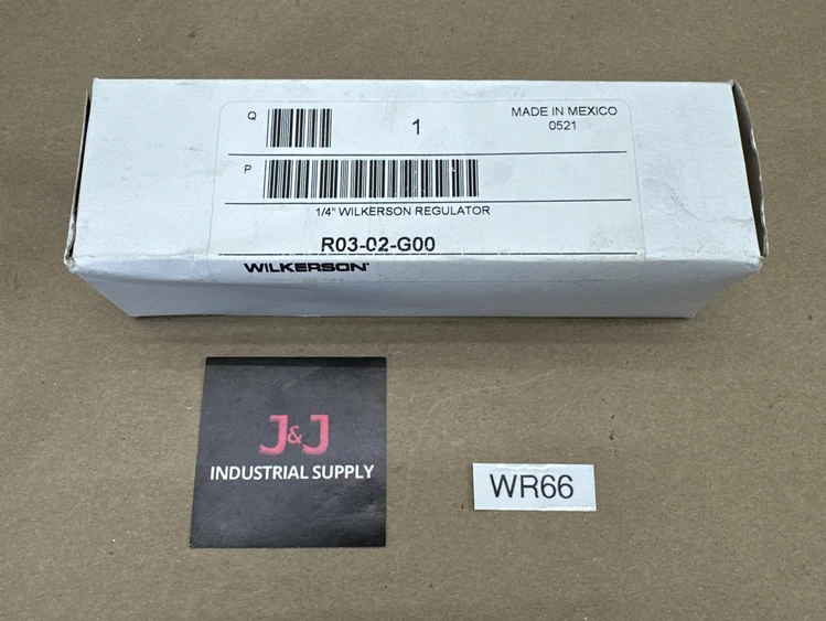 New | in-Stock Wilkerson R03-02-G00 Air Pressure Regulators Indiana US | J&J Industrial Supply #1086580