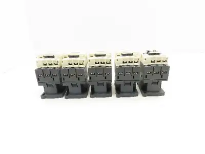 Schneider Electric LC1D09 Contactor 120V Coil 3 Pole Lot of 5