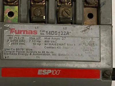 Used FURNAS 48ASD3M20 Starters | Surplus Asset Holdings #1205060