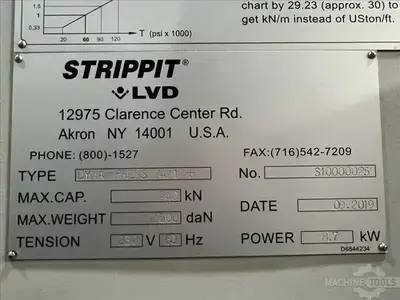 USED 2019 LVD DYNA-PRESS 24/12