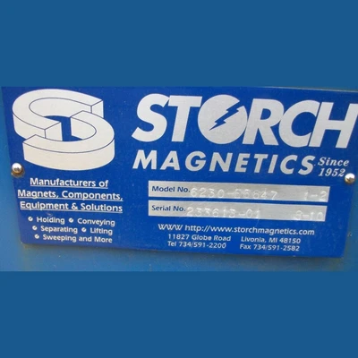 28in x 7ft Storch Magnetic Conveyor