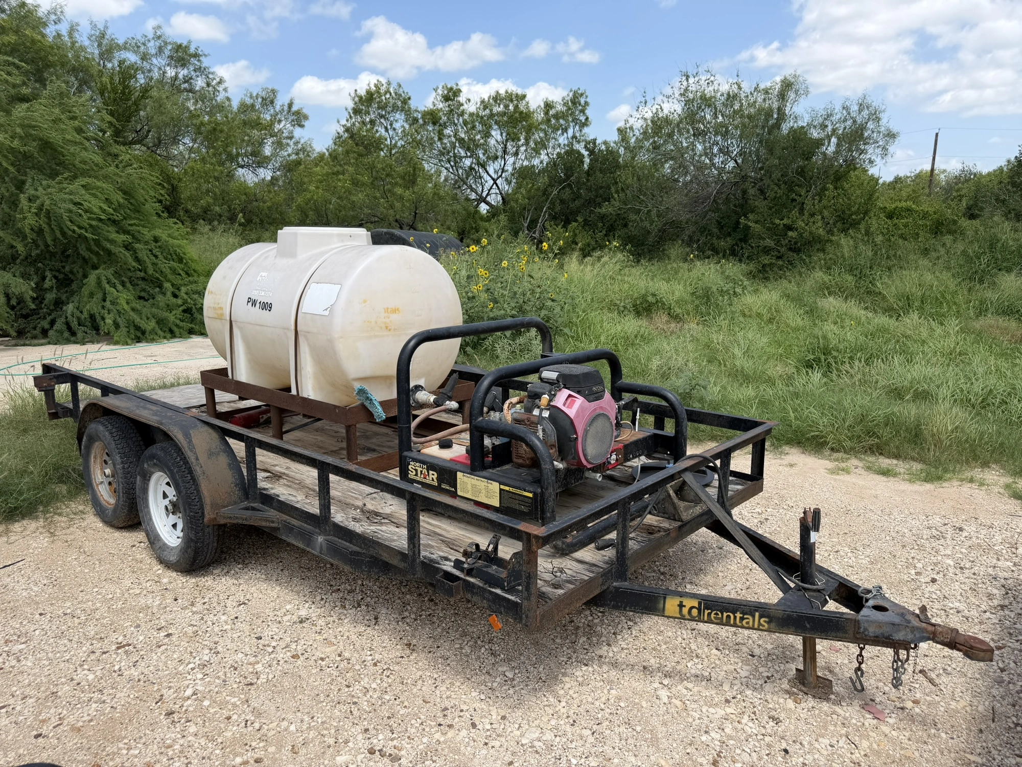 Used ASSEMBLED POWER WASHING TRAILER Pressure Washers Texas US | Miedema Asset Management Group #1312366