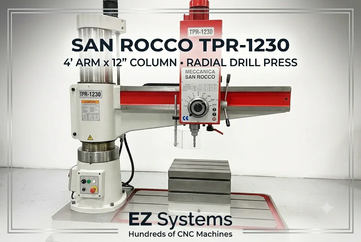 Used 1976 SAN ROCCO TPR-1230 Radial Drills California US | [EZ] EZ Systems #1228018