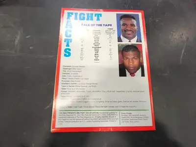 Magazine Tyson Vs. Holyfield Volume 1 No.2