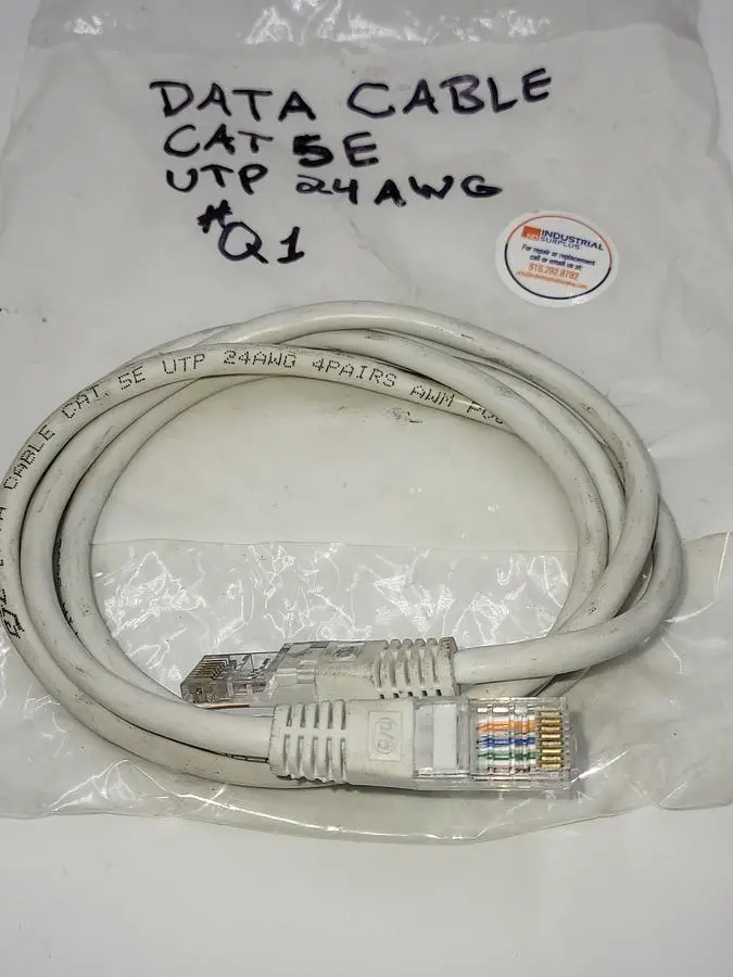 Used EJE DATA CABLE UTP 24AWG CAT 5E Cable & Wire | ND Industrial Surplus #1211429