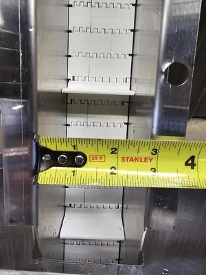 Used Belt Conveyor, 3’’ Wide X 80’’ Long