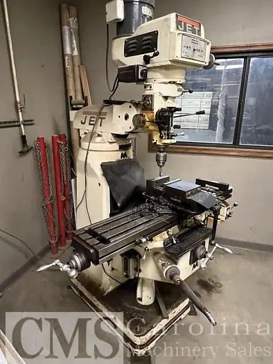 Used JET JTM-4VS VERTICAL MILLING MACHINE Vertical Mills | CAROLINA MACHINERY SALES #420840