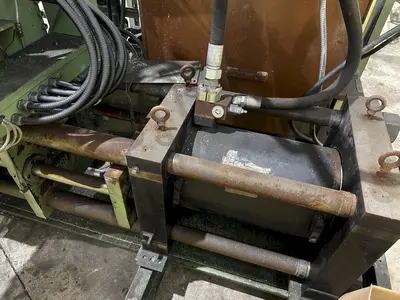 HERTWICH ENGINEERING MODEL #HE-300-30/A SWARF PUCK BRIQUETTER PRESS MACHINE: STOCK #23343