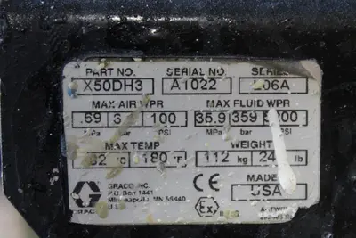 GRACO Xtreme X50 SPRAY PUMP | Levy Recovery Group (11)