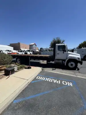 Used 2019 HINO 268 Flatbed Trucks California US | Commerce Truck Equipment Sales #1548729