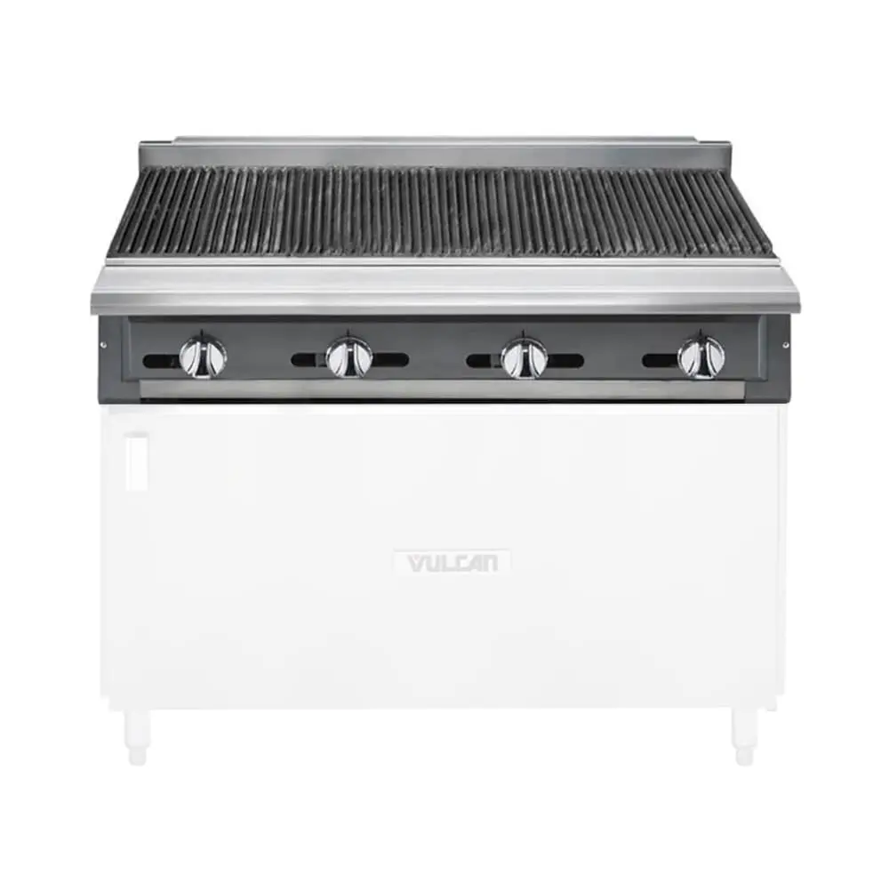 Vulcan VCBB48 48" Gas Range Charbroiler - Modular, Liquid Propane