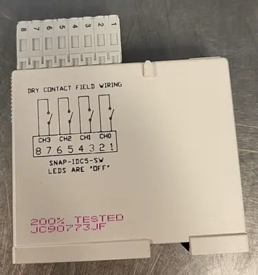 Opto 22 SNAP I/0 IDC5-SW 4 channel Switch (BIN 4.4.3)
