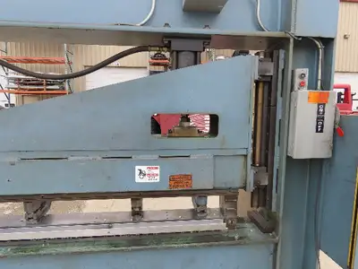 15 Ton 20' Hydraulic Press Brake Punch C-Frame 11-Hole Steel Hole Punch