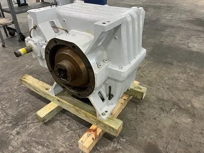 1988 DAVIS STANDARD 3.5" GEAR BOX Extrusion Other, Extruder Gearbox | Mark One Machinery (4)