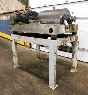Bird/Flottweg 1350 decanter centrifuge, 316SS.