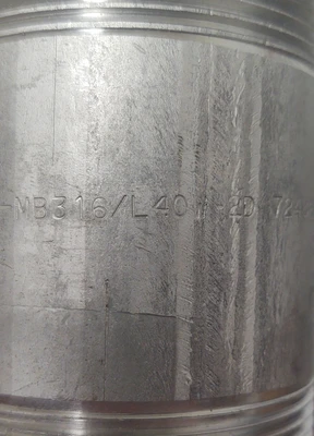 🔥(QTY 5) Merit Brass USA 2"x3-1/2" 316L Stainless Steel Pipe Nipple Sch 40 NPT