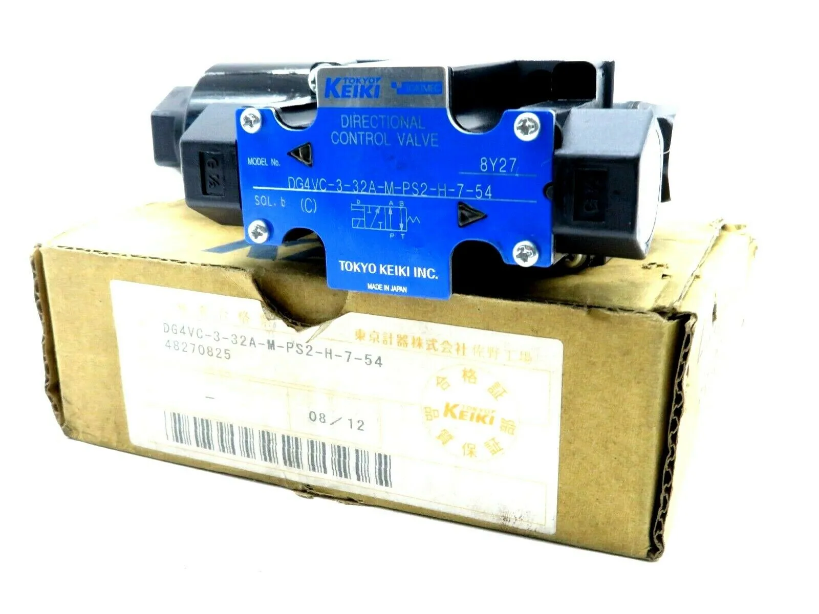 NEW KEIKI DG4VC-3-32A-M-PS2-H-7-54 DIRECTIONAL CONTROL VALVE DG4VC332AMPS2H754