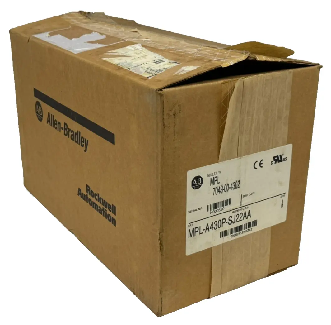 NEW ALLEN BRADLEY MPL-A430P-SJ22AA KINETIX SERVO MOTOR SER. A 7043-00-4302