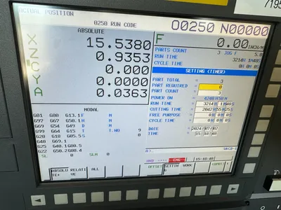 2022 TAKISAWA TS-3000 YS LATHES, SLANT BED, N/C & CNC | Wheeler Machinery Sales (10)